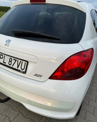 Peugeot 207 cena 10600 przebieg: 155835, rok produkcji 2008 z Polkowice małe 466
